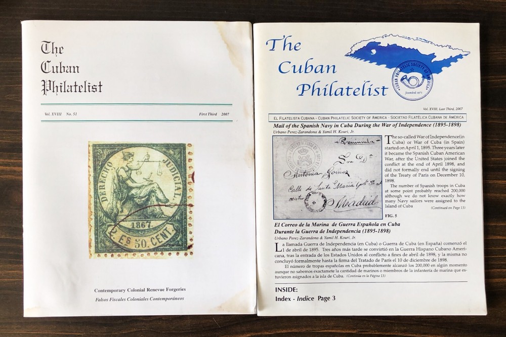 Cuban Philatelist Magazine - 2007 : Lot of 2