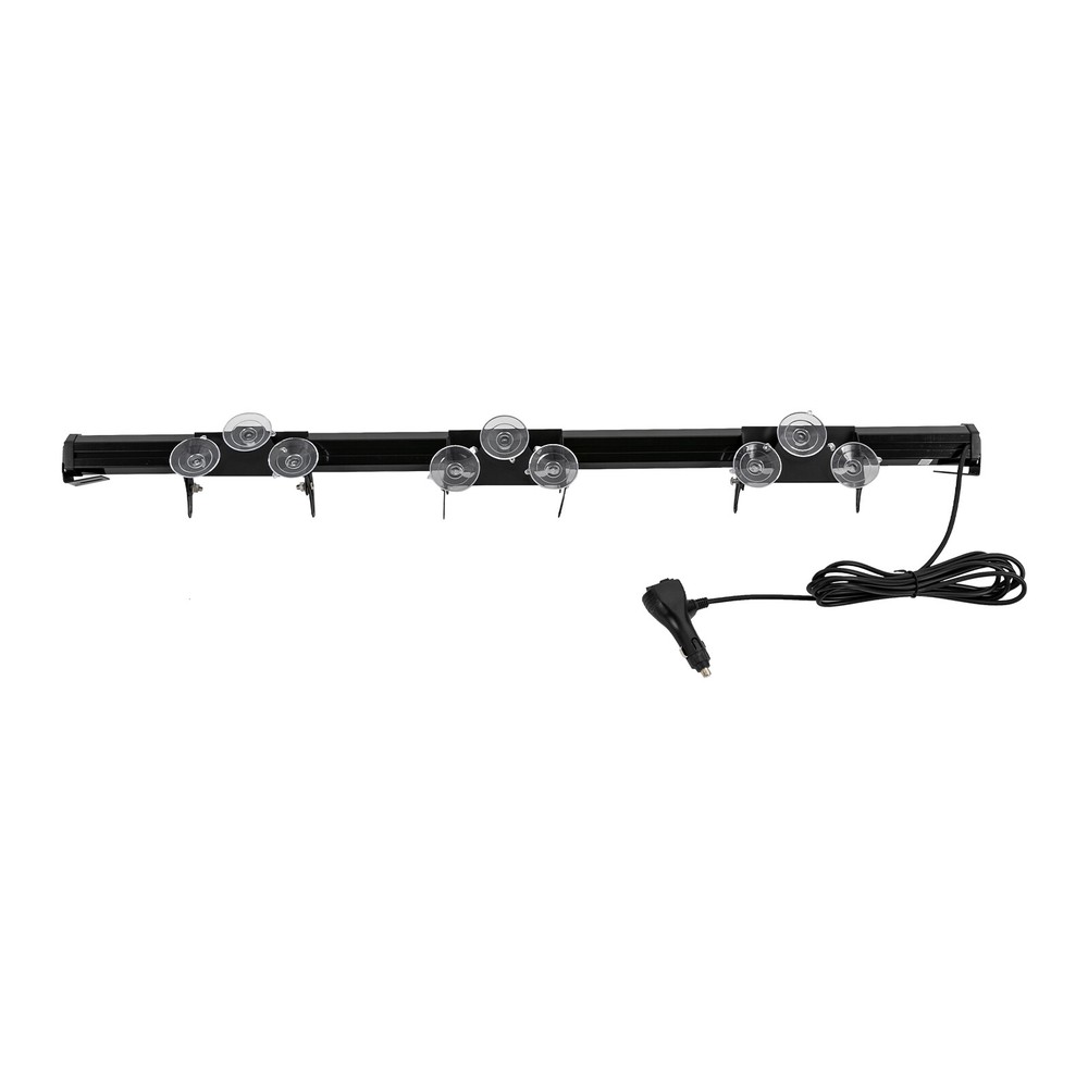 LED Strobe Light Bar Emergency Rooftop Flash Warning Traffic Advisor Waterproof