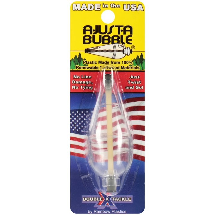 Double X Tackle A-Just-A-Bubble Water Bobber - Clear