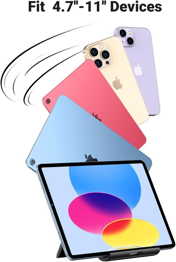 Tablet Stand Holder Adjustable Portable Desktop Dock Office Compatible with iPad