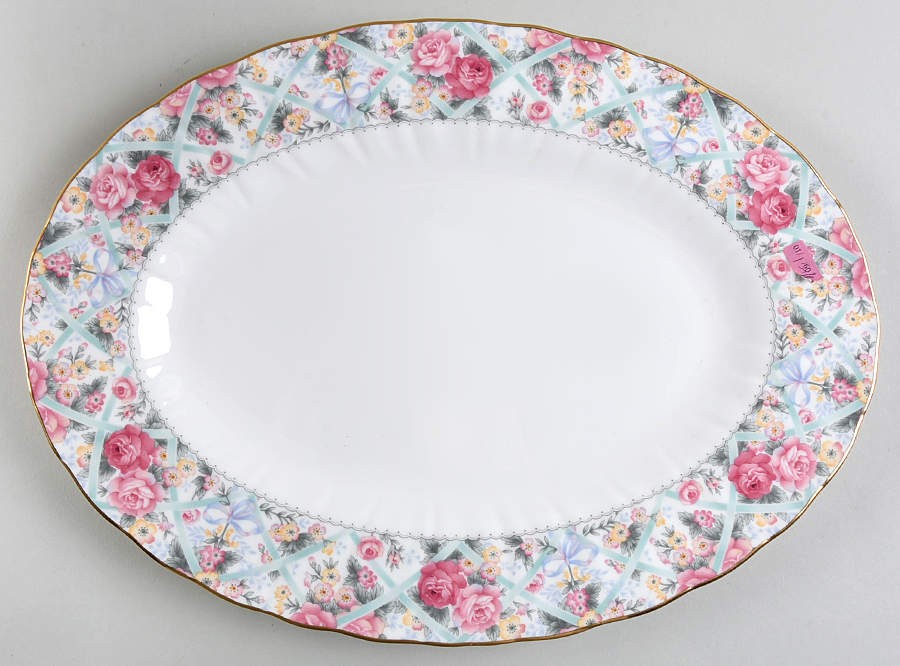 Noritake Edgemoor Oval Serving Platter 1321346