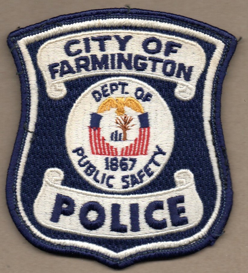 Farmington (MI) PD Police Patch