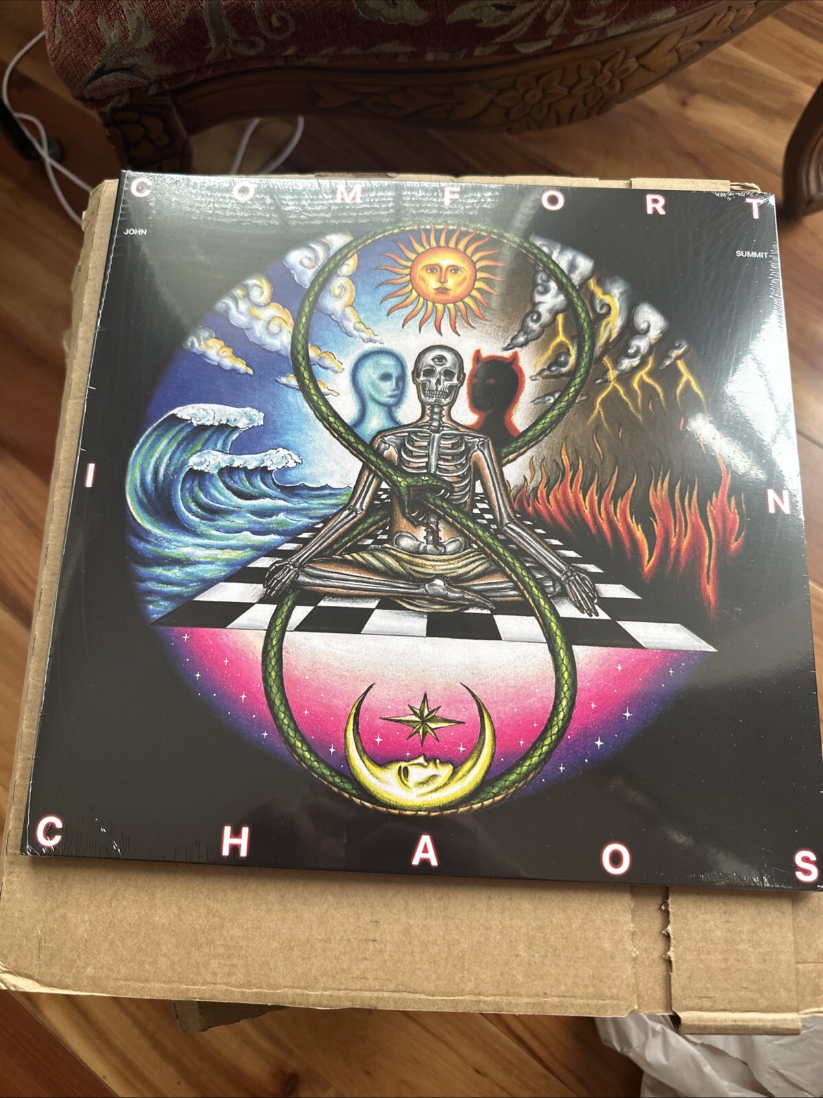 John Summit Comfort in Chaos - Chaos Red Edition Signed Vinyl - IN HAND