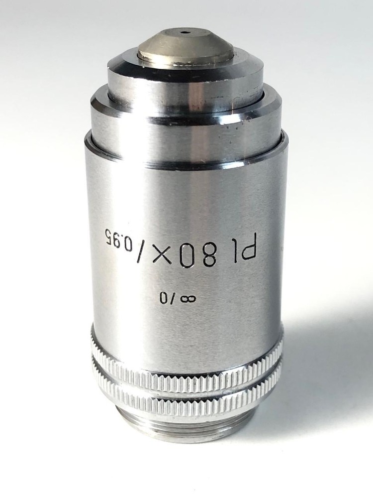 Leitz Metallurgical Plan 80x Objective - Tested
