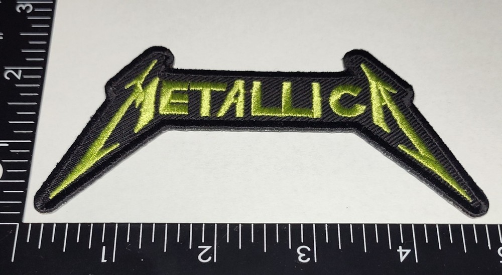 Metallica patch Metallic Band Patch Iron On Sew On Patch High Quality Patch