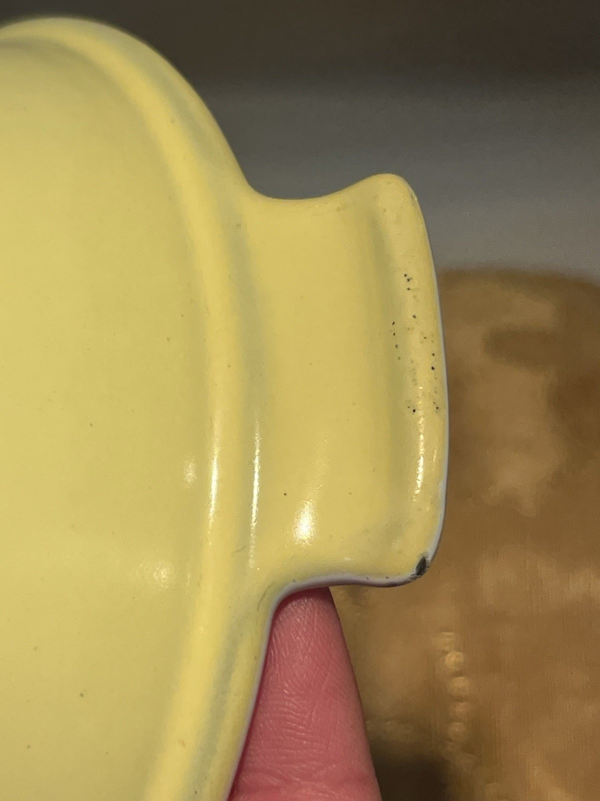 Le Creuset Enameled Cast Iron Yellow Casserole