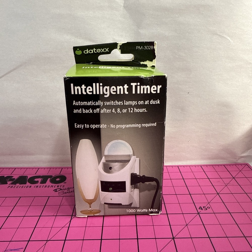 Datexx uTimer Intelligent Timer Light Auto Timer PM-302B