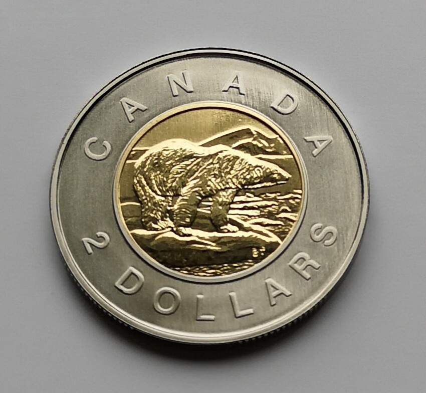 *** CANADA TOONIE 2001 *** SPECIMEN ***