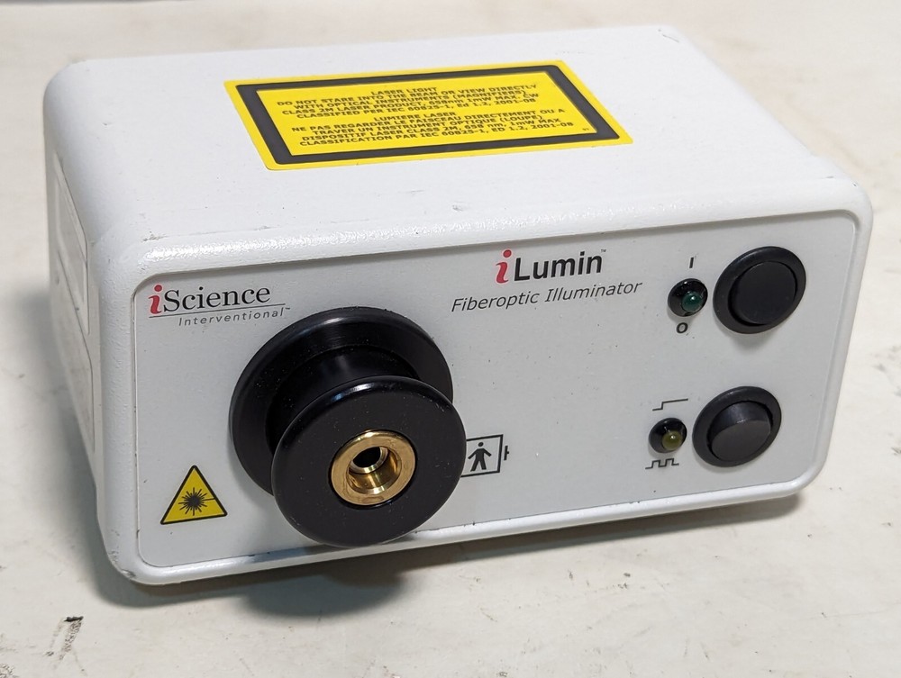 iScience iLumin FI-100 Fiberoptic Illuminator Microillumination Light Source