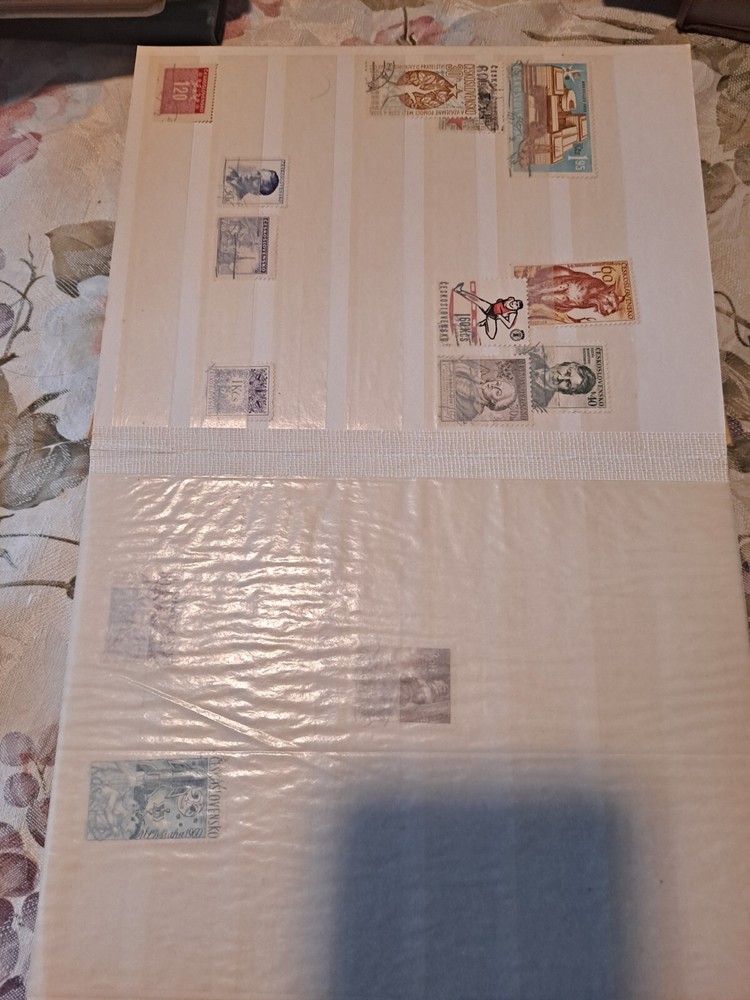 Czech 2 Stamp Collection 7x9