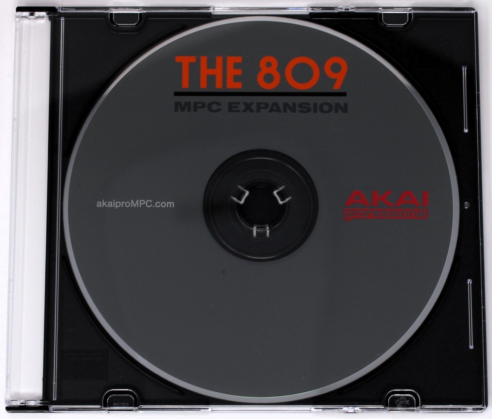Akai Professional The 809 MPC Expansion Akai Format Sample Library Sampling CD