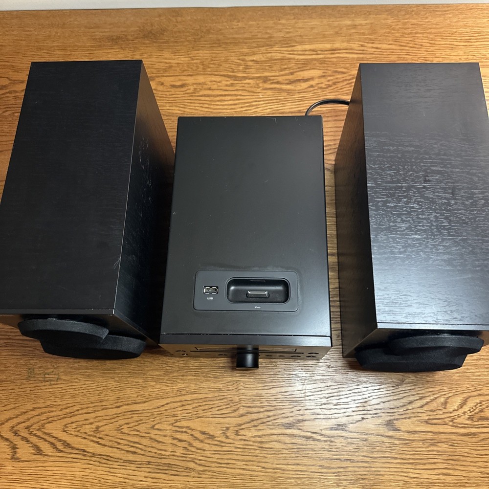 Yamaha CRX-332 Micro HiFi Component System CD Player iPod Dock- WITH SPEAKERS