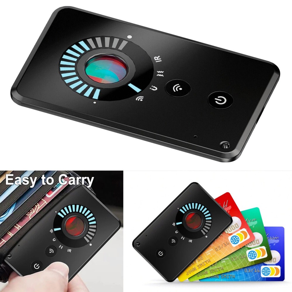 Replacement Wireless Anti-Spy Camera RF Detector Scanner for Security Check