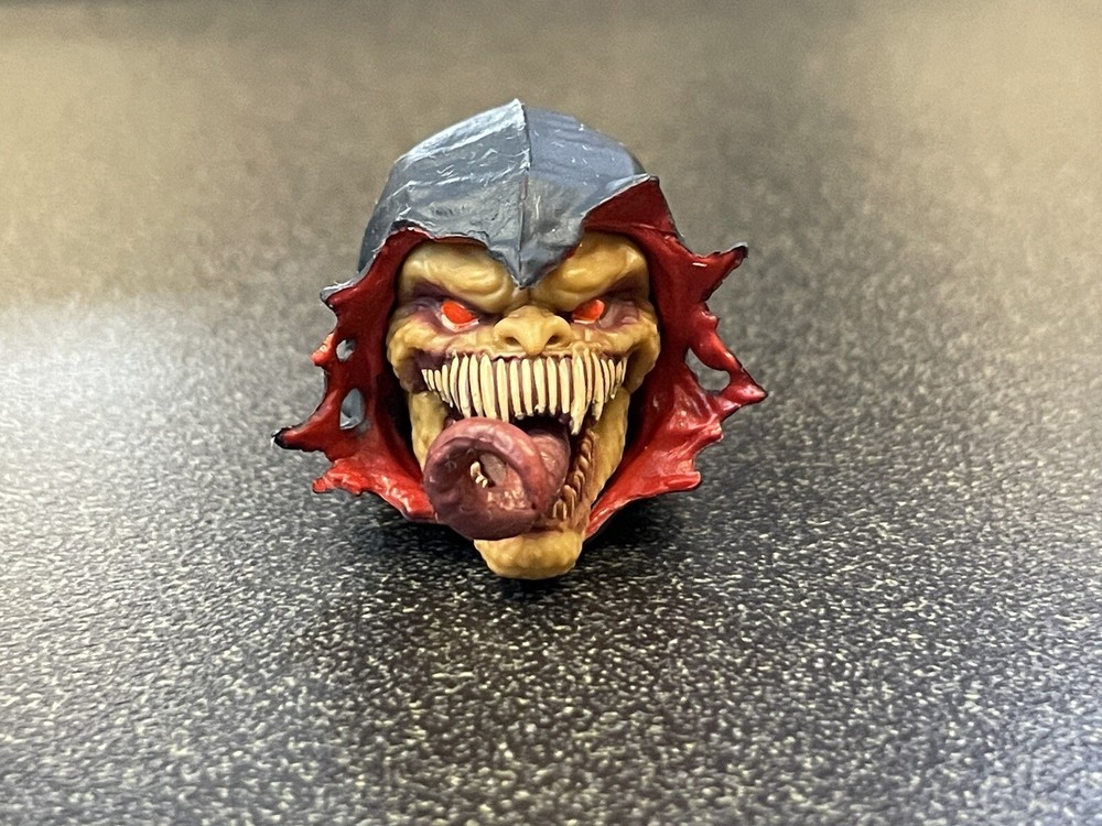 Marvel Legends 6" Scale Spider-Man (DEMOGOBLIN) BAF HEAD MINT (Build-A-Figure)