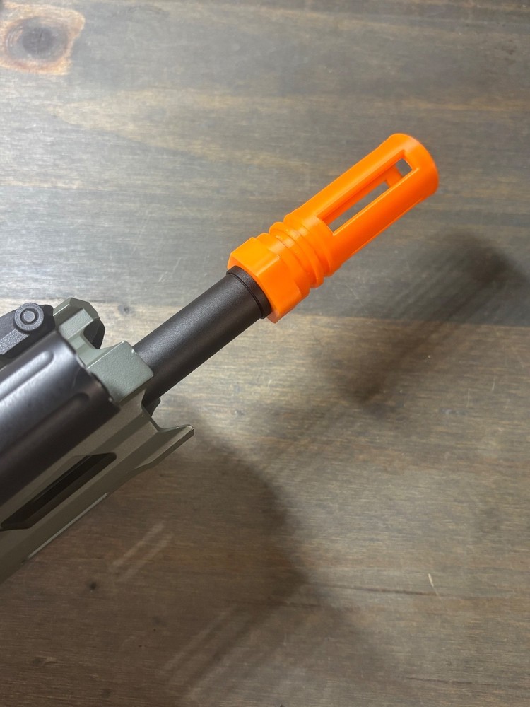 Airsoft muzzle flashhider 14mm CCW (2 pack)