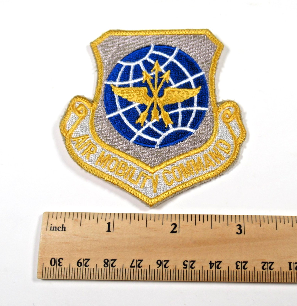 Air Mobility Command Vintage Embroidered Air Force Patch Sew On