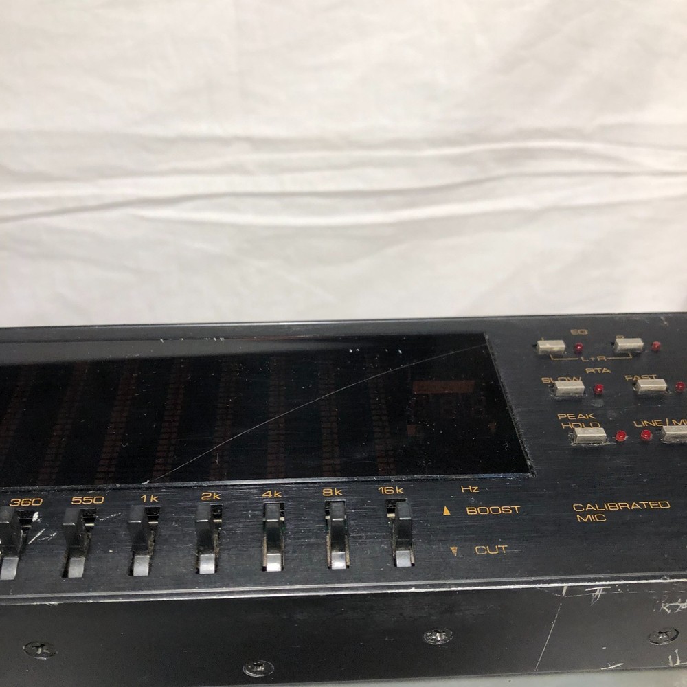 DBX 14/10 Computerized Equalizer / Analyzer Turns On (Untested)