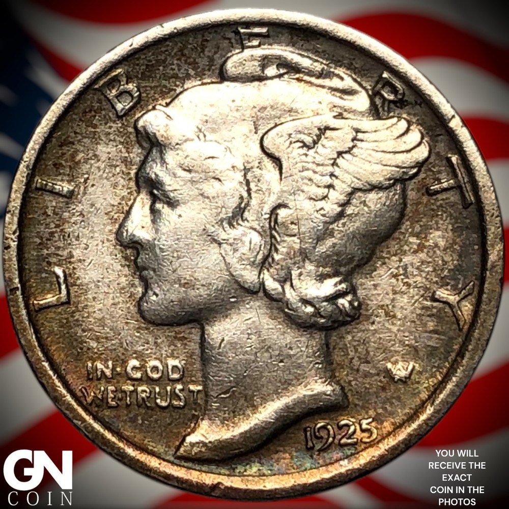 1925 D Mercury Dime Z1284