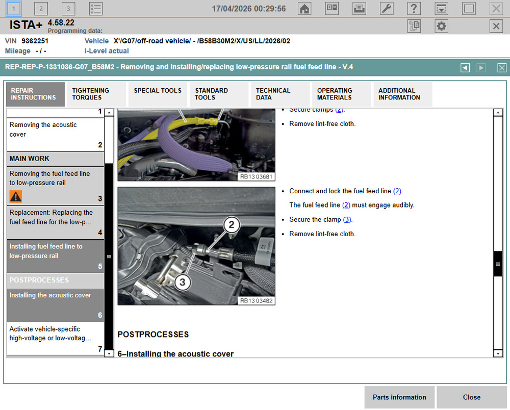ISTA+ 4.58.22 Diagnostic and Programming, New, full psdzdata, coding, All series