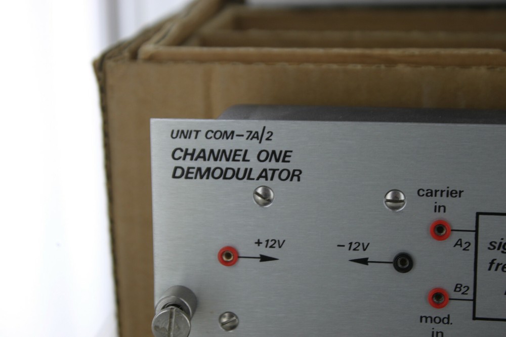 DEGEM SYSTEMS UNITCOM 7A CHANNEL ONE MODULATOR DEMODULATOR GENERATORS