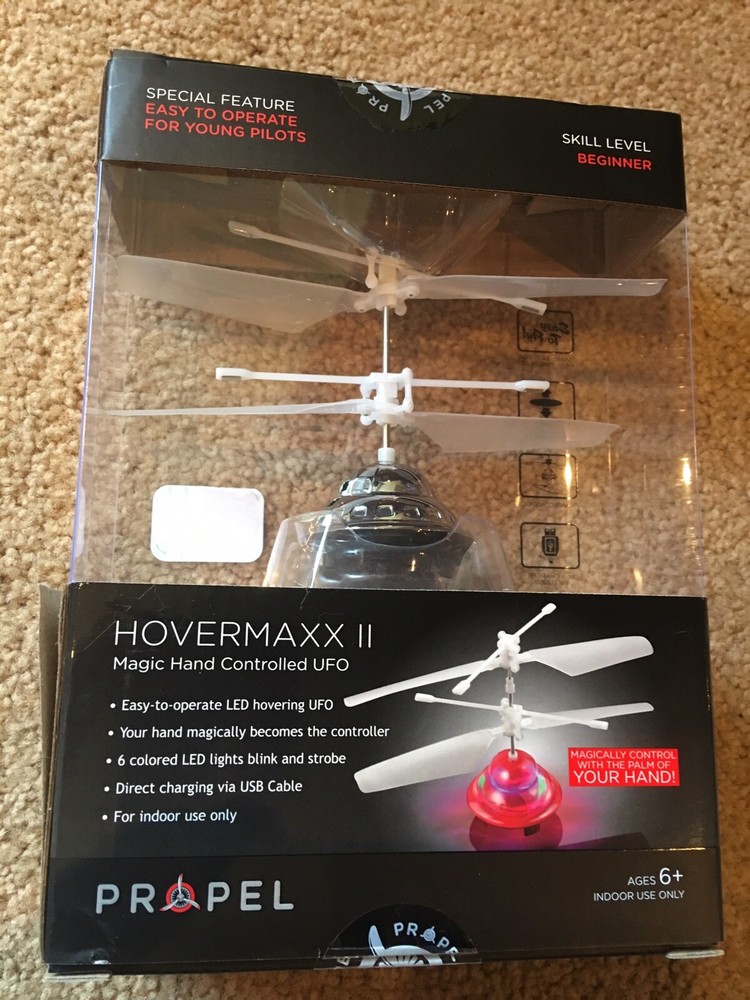 Propel Rc Hovermaxx 2.0 Ufo, LED Remote Control UFO Hovermaxx Hovers 30ft High