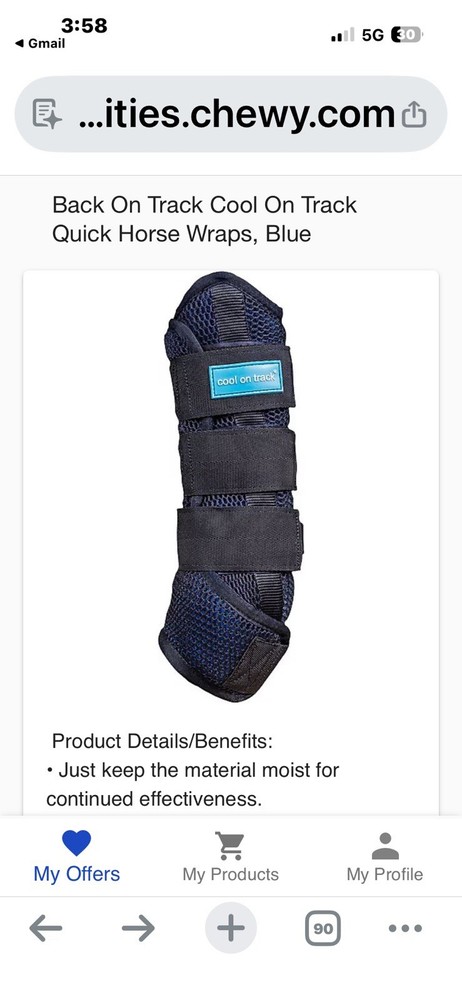 Horse Cooling Wraps