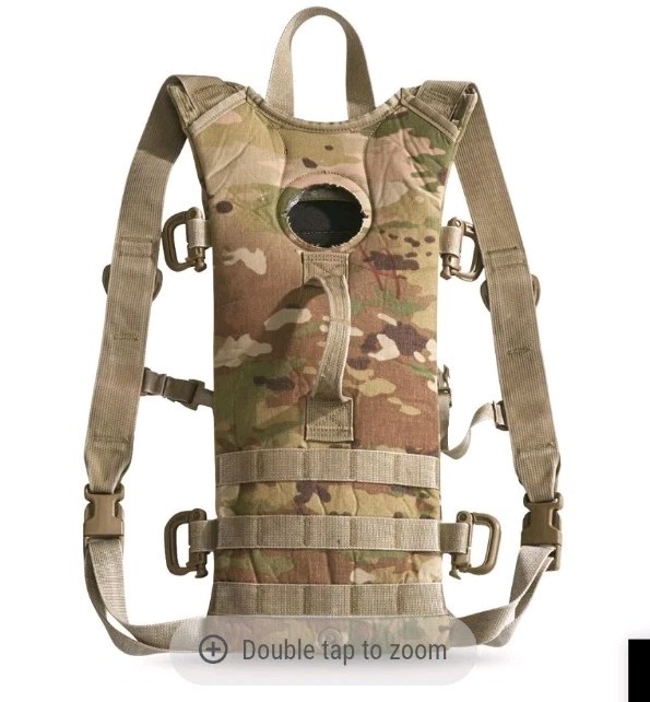 Multicam Hydration Pack Backpack Water Carrier System, Army Usgi No Bladder