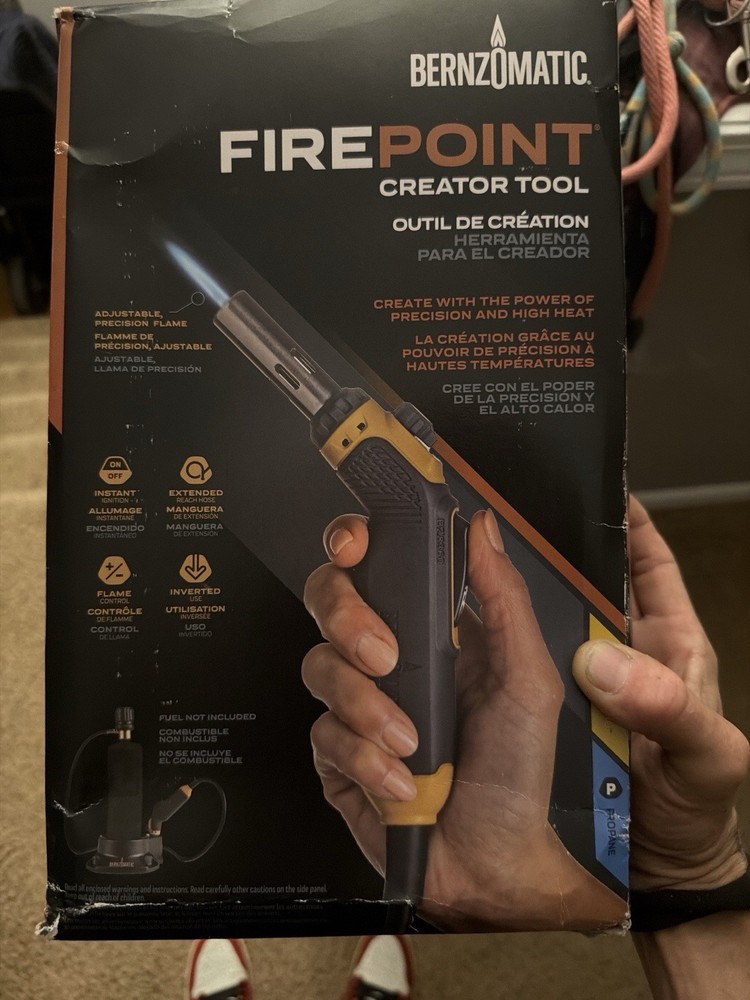Bernzomatic FirePoint Creator Tool, MAP/ Propane Torch (BZ8360T)