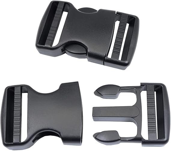 Side Release Buckles Heavy Duty Plastic Buckle Snap Clips Clasps Backpack Buckle