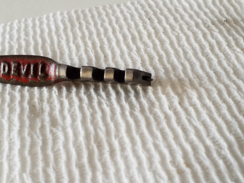 Vintage Red Devil Glass Cutting Tool 4.75 Inch Length