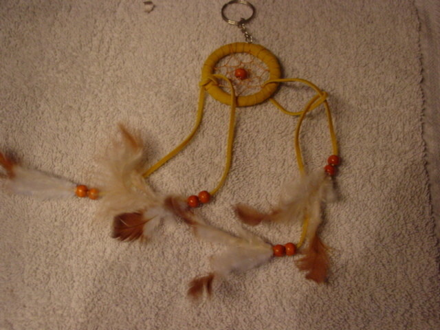 DREAMCATCHER KEYCHAIN (YELLOW COLOR)