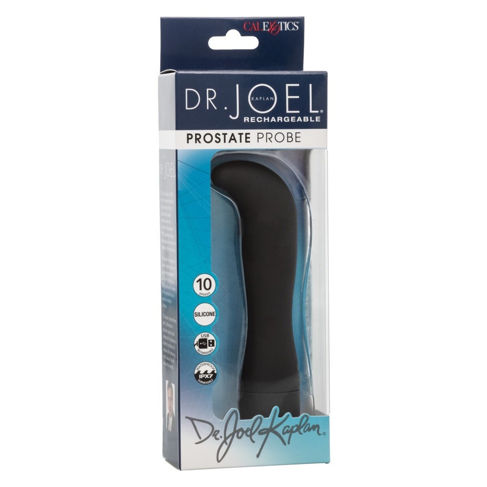 Dr Joel Kaplan Rechargeable Vibrating Prostate Massager Anal Probe Vibrator Plug