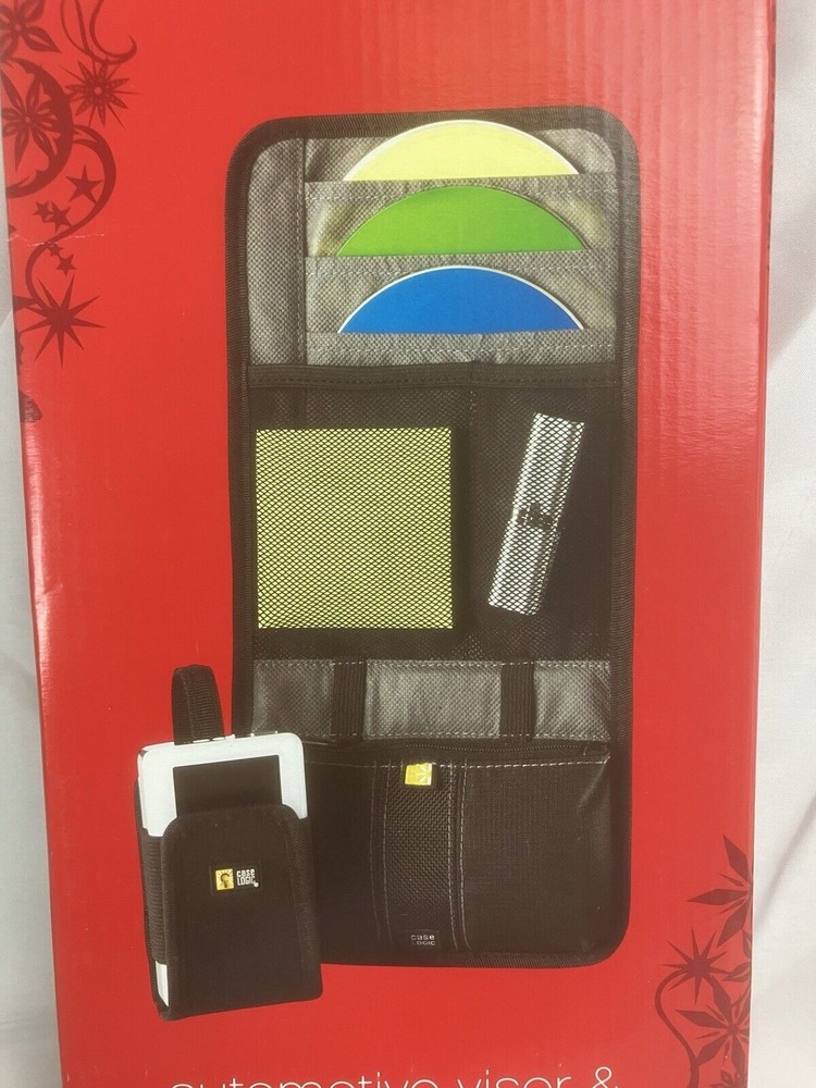 Car Sun Visor Organizer & CD Holder & Electronics Case Target Brand New