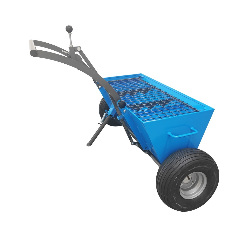 Hand-push Steel Abrasive Aggregates Spreader Machine Sand Scattering Machine