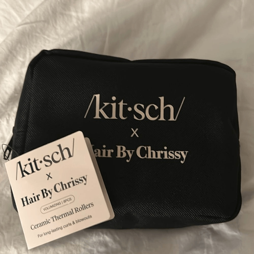 Kitsch BUNDLE includes Rollers, styling Clips, soap dish, Dry Brush, NWT