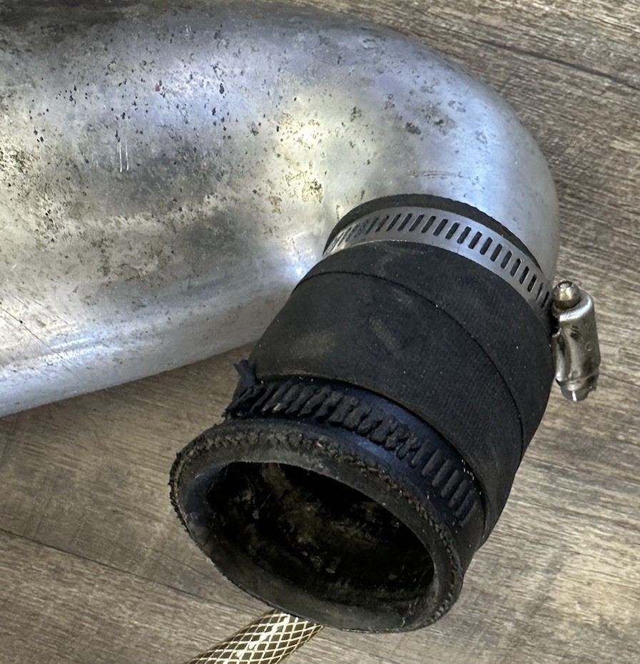 Kawasaki 650 SC, TS Coffman exhaust pipe muffler manifold