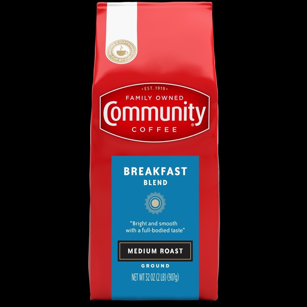 (4 Pack) Community Coffee Breakfast Blend Ground 32oz...(wa)