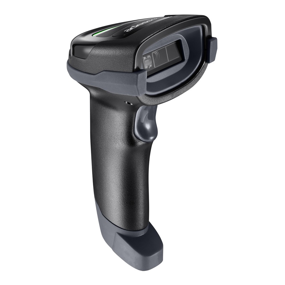 NuScan 3000 Bluetooth 2.4 GHz USB 2D Handheld Barcode Scanner, Cradle