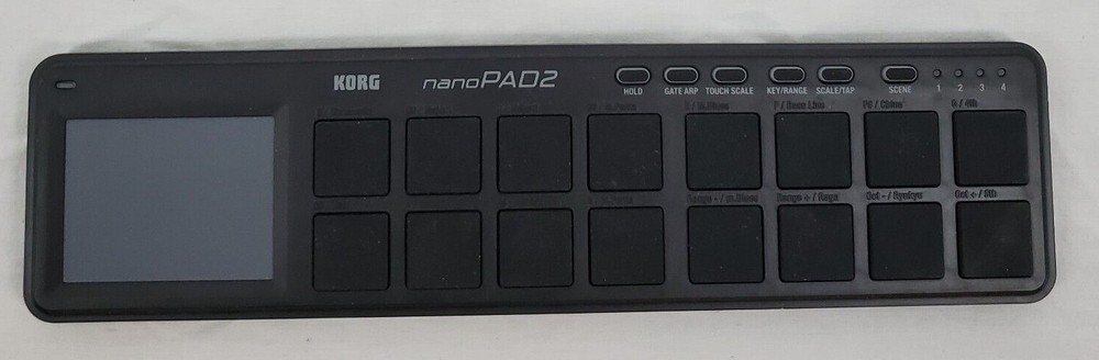 KORG ~ nanoPAD2 - USB MIDI Controller BLACK - MODEL #077684/N222