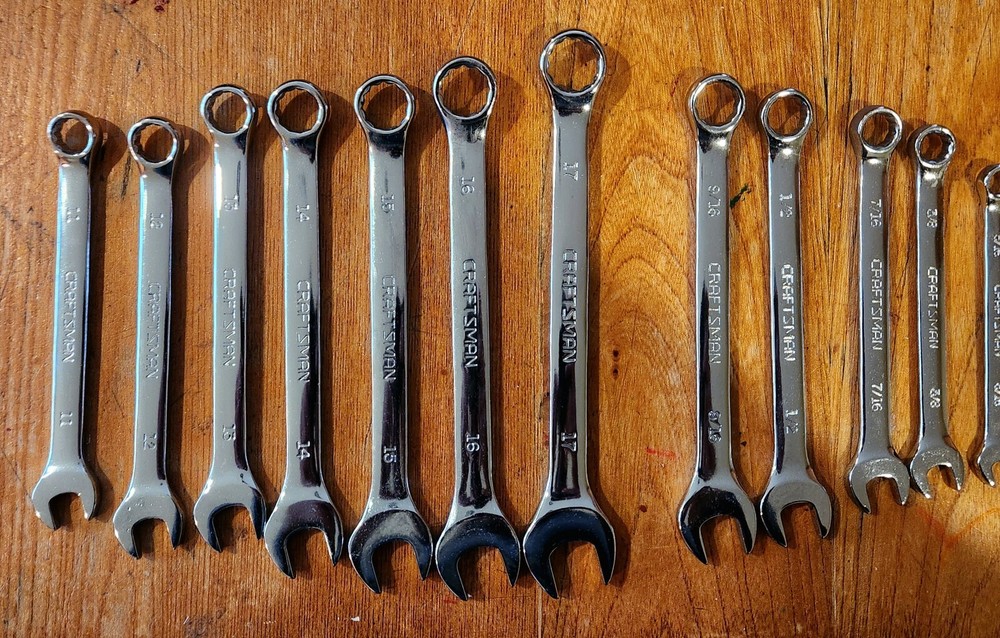 CRAFTSMAN 12pc FULL POLISH Chrome