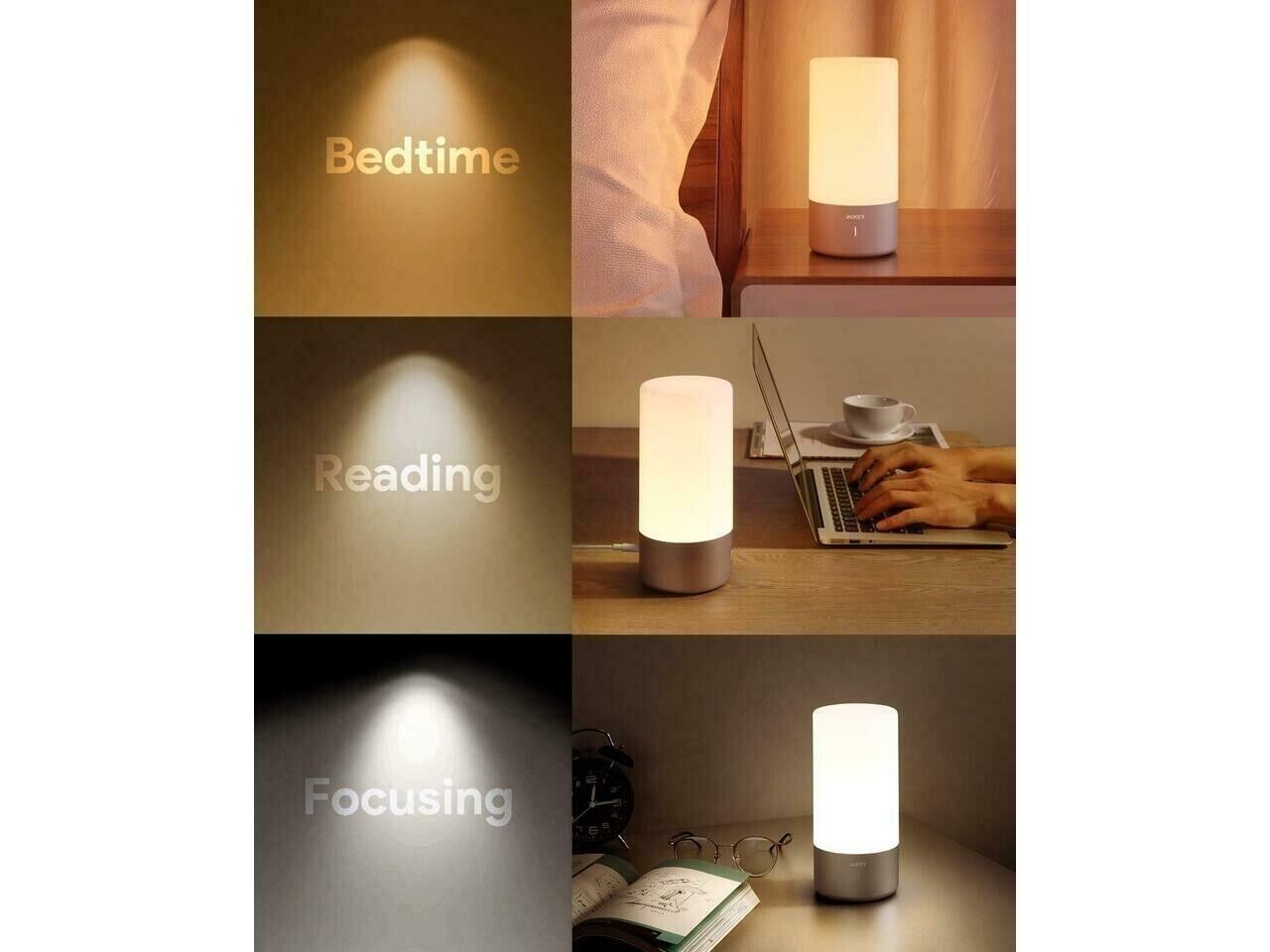 AUKEY Touch Control LED Lamp RGB LT-T6