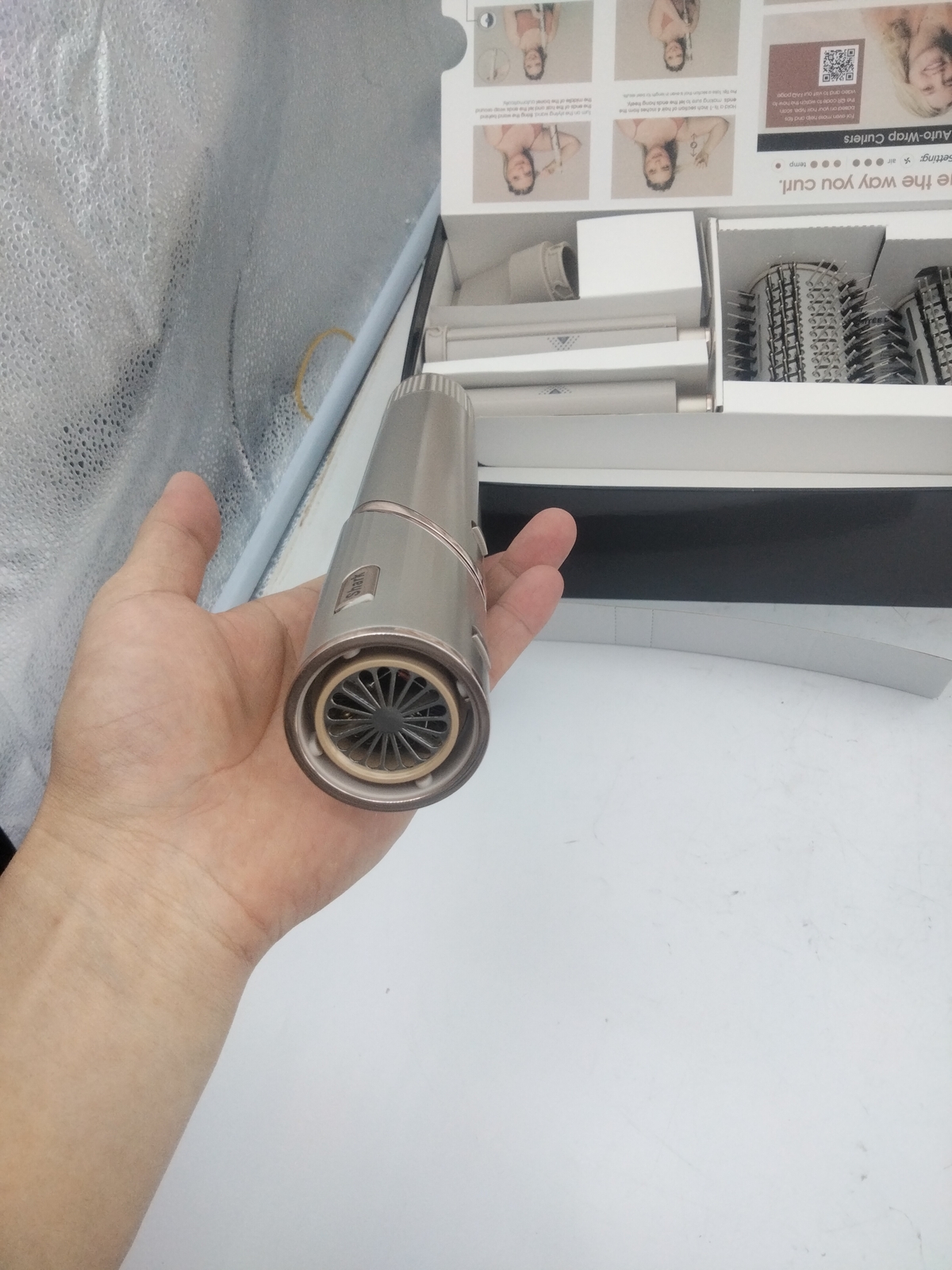 Shark HD430 FlexStyle Air Styling Drying Powerful Hair Blow System Stone NEW