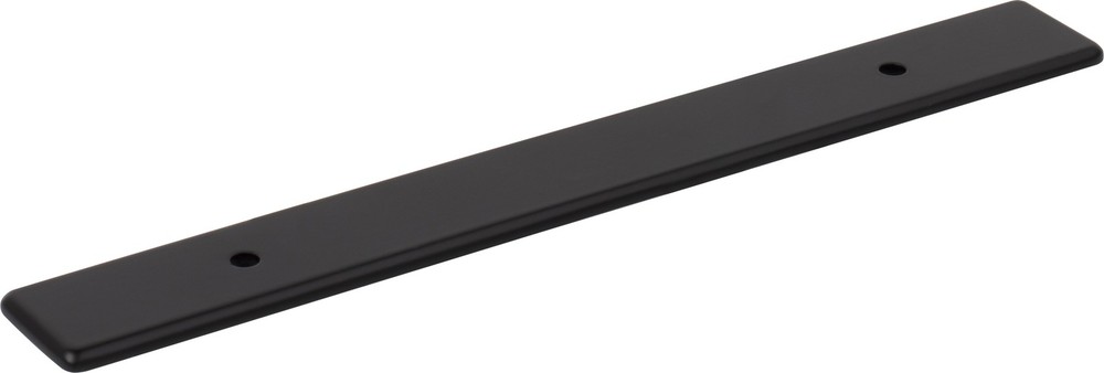 Top Knobs TK3282BLK Radcliffe Backplate 5 1/16" (c-c) Flat Black