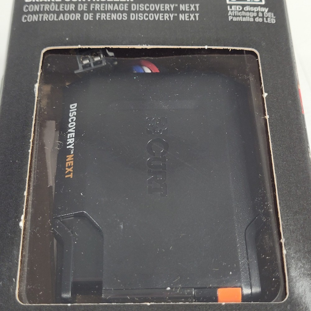 CURT 51126 Discovery NEXT Time-Delay Trailer Brake Controller w/ LED Display