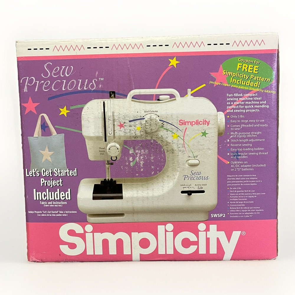 Simplicity Sew Precious Model SWSP2 Sewing Machine - MISSING TAKEUP LEVER