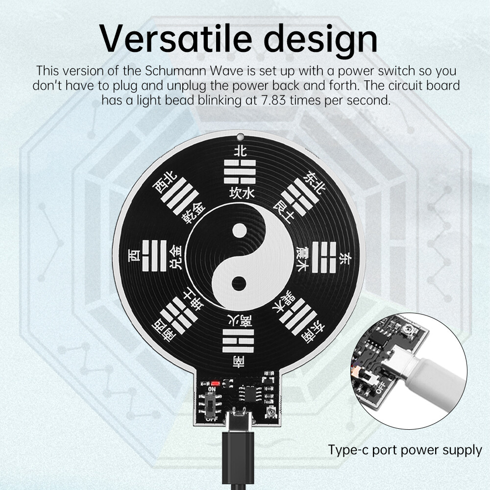 7.83Hz Schumann Wave Generator Ultra-Low Frequency Pulse Wave Generator Type-C