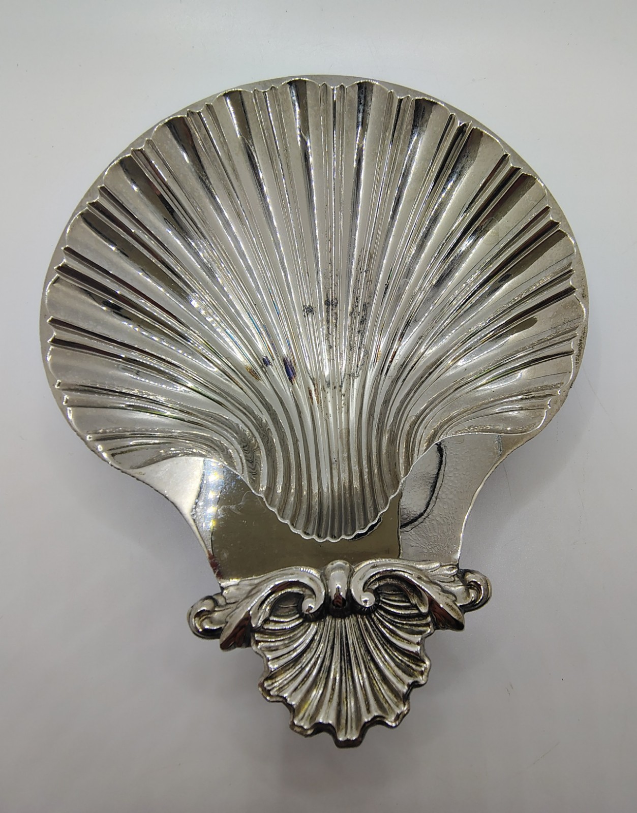Sheffield Silver Plate Shell Bowl Dish Reproduction Design 1700-1800 Made In USA