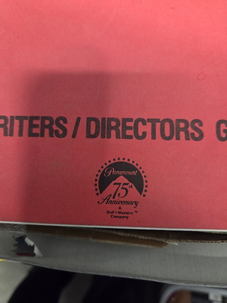 Paramount Star Trek Next Generation Writers Guide Original Script 75th Annivers…