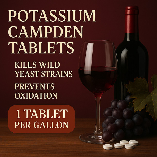 LD Carlson Potassium Campden Tablets 1 lb