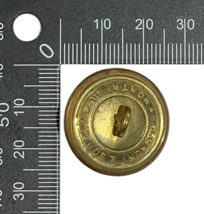 19th Alberta Dragoons Uniform Button